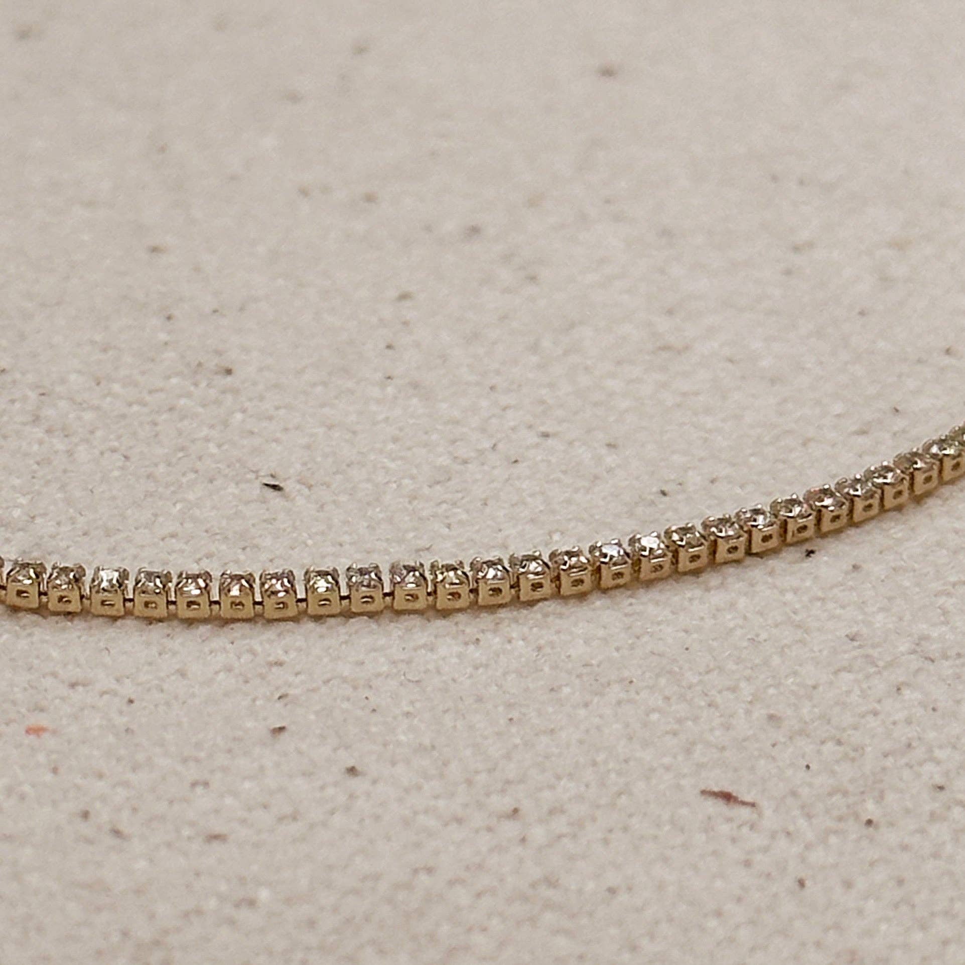 Glimmer Micro Tennis Necklace