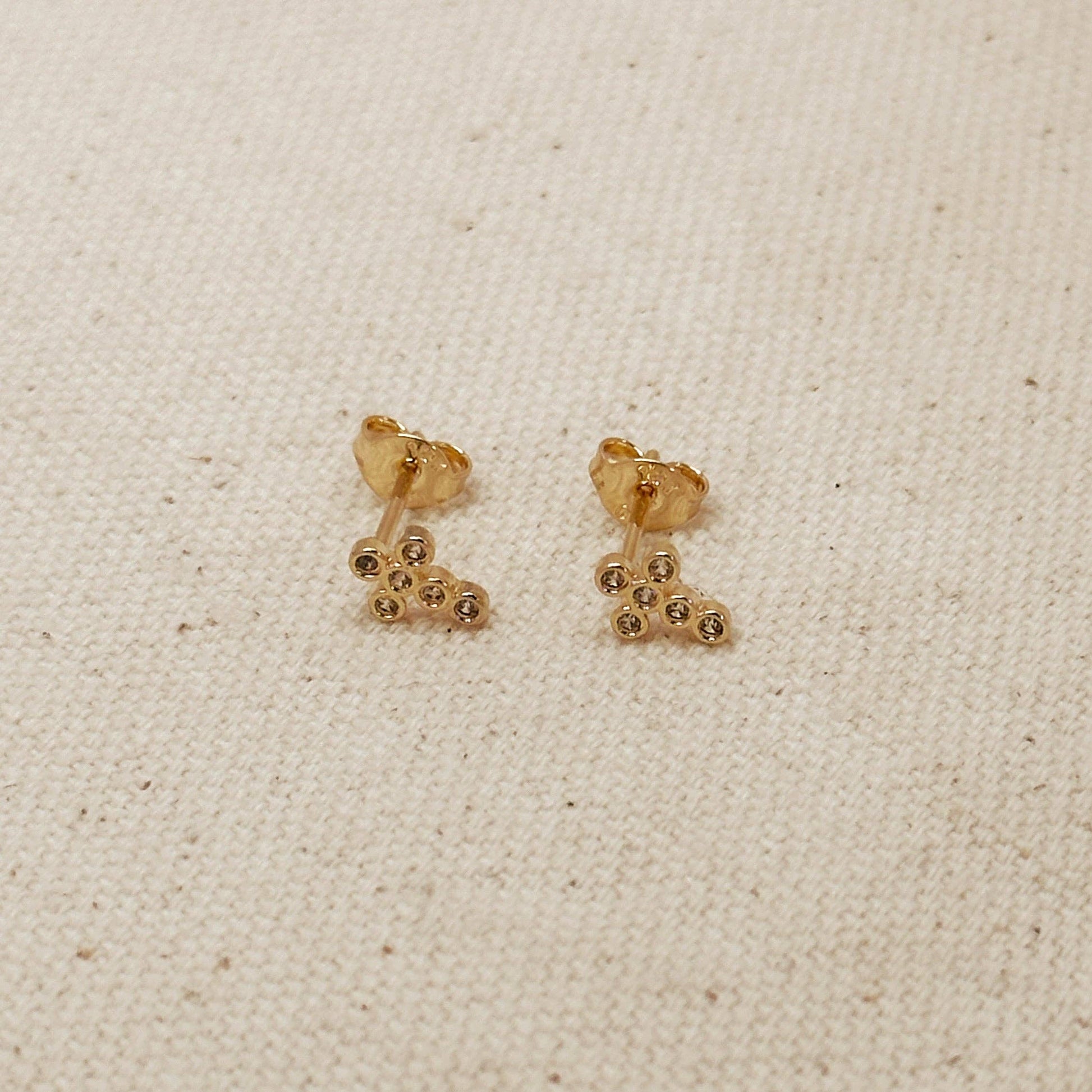 Cross Stud Earrings