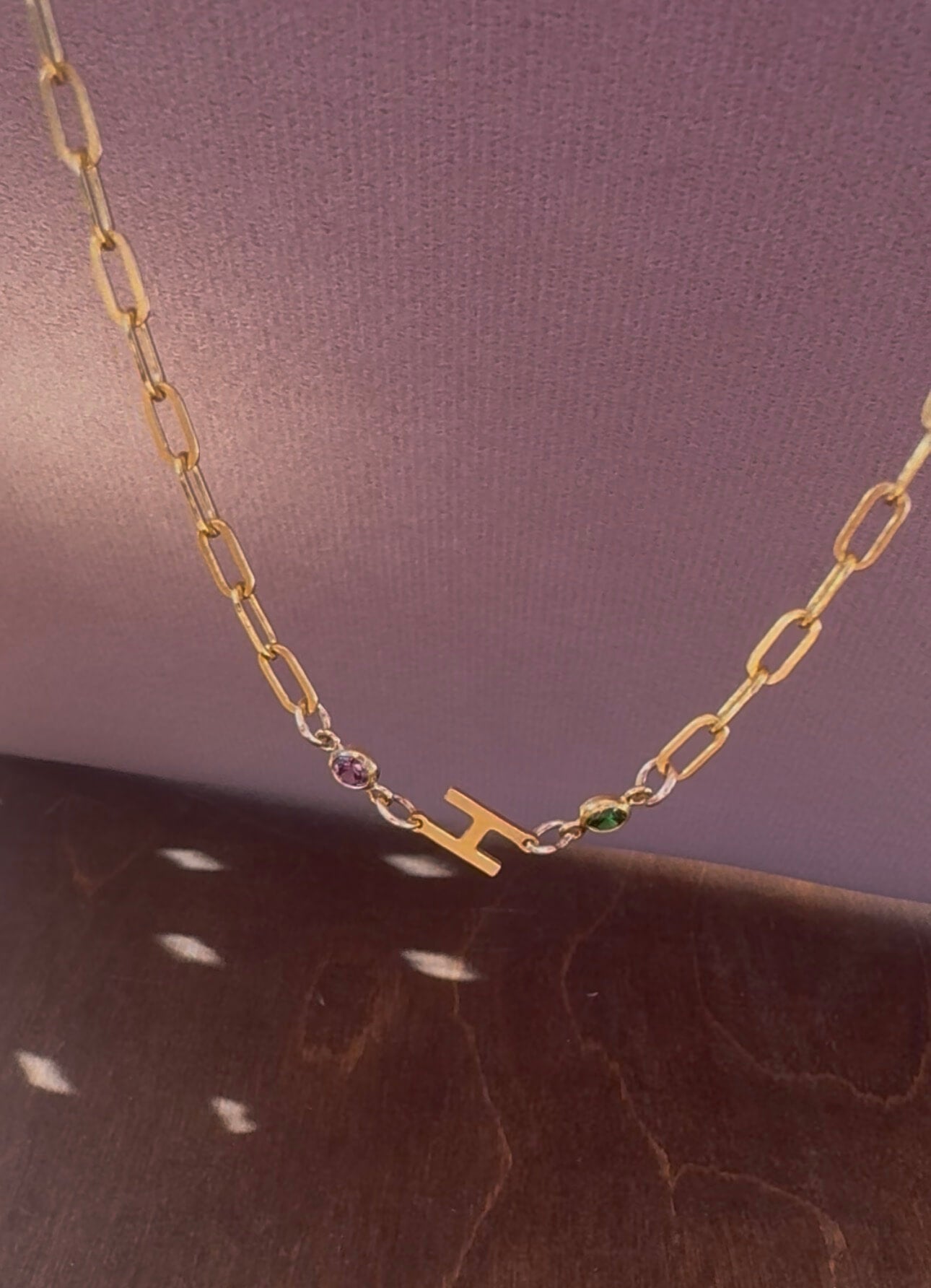 Luxe Personal Gem Necklace
