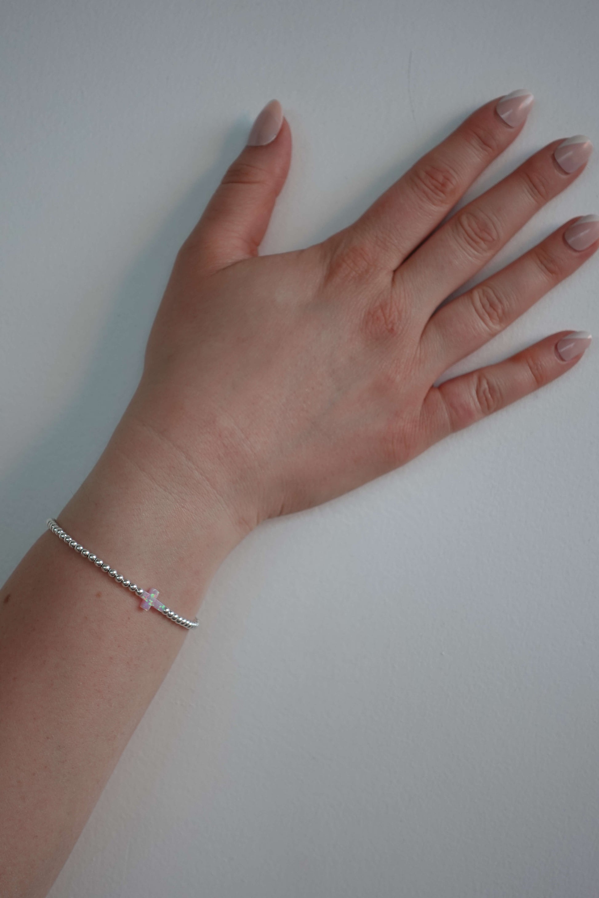 With Faith Bracelet - Purple Opal